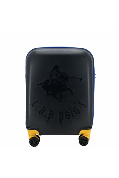 Cantayurdu Cap Polo's Polipropilen Orta Boy Valiz Siyah