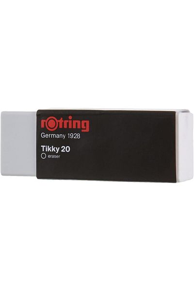 STOREMAX Tikky20 Pencil Eraser, Large, White