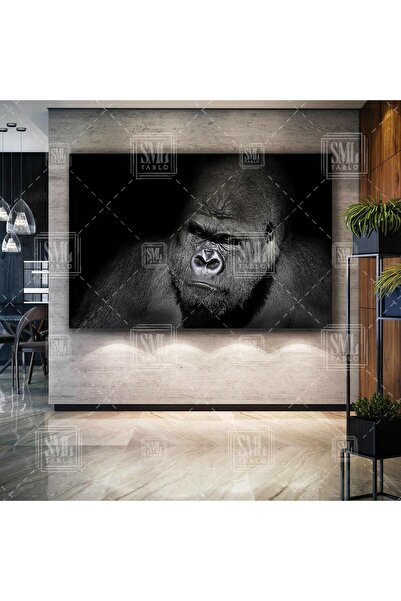 Giant King Gorilla Wild Animal King Kong Decor Horizontal Canvas Painting