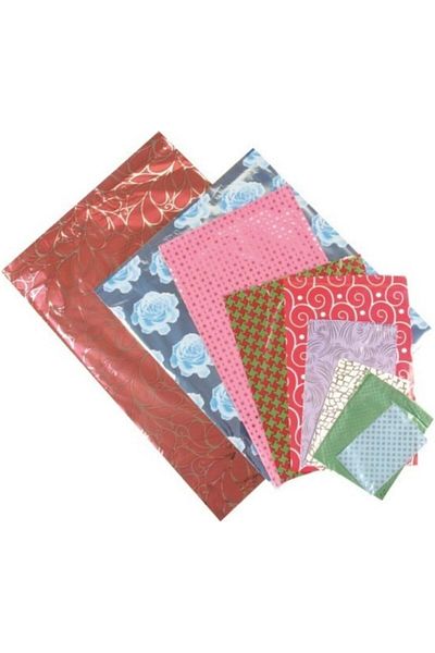Mu Art Ahşap Mrt Metallized Gift Bag 20X35 cm 100Pcs Art 871301