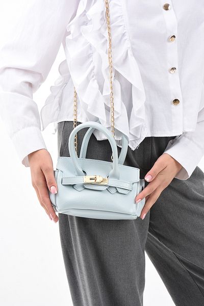 Night Geantă de mână și de umăr pentru femei Ariel Model Baby Blue