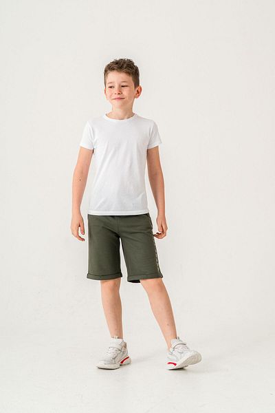 Mışıl Kids Шорти за момче с щампа на гърба Break Limits