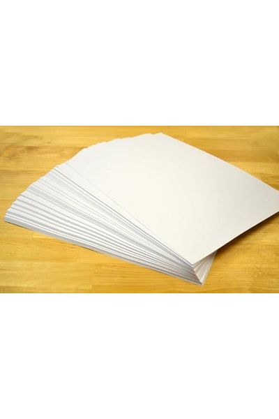 STOREMAX Ezg Adhesive Label Paper, 21X29.7 Cm, 25 Sheets, 160 Gr, Compatible with All Printers, White