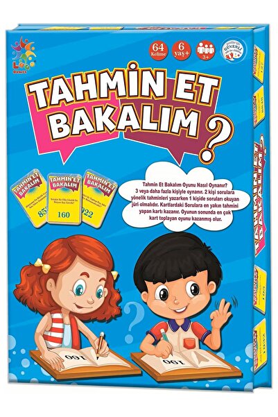 MERSHEN BABY Guess and See Educational and Fun Game Set 64 Cards