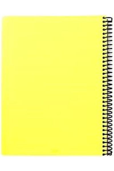 STOREMAX Sbl Capricorn Neon Series, A4, 7 Subject (5 Squares, 2 Lines) 210 Sheets Pp Cover Spiral Notebook