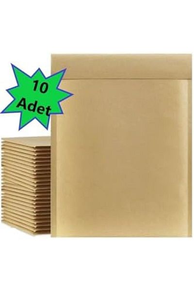 Mu Art Ahşap Mrt Kraft Covered Bubble Mailer 24X32+5Cm 10 Pieces Art 871301