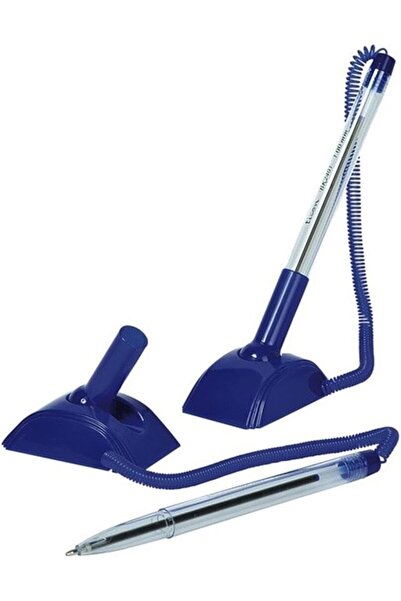 STOREMAX Rom Spiral Bench and Table Pen 1 Mm. Blue Bk2401 Romshp 1067323