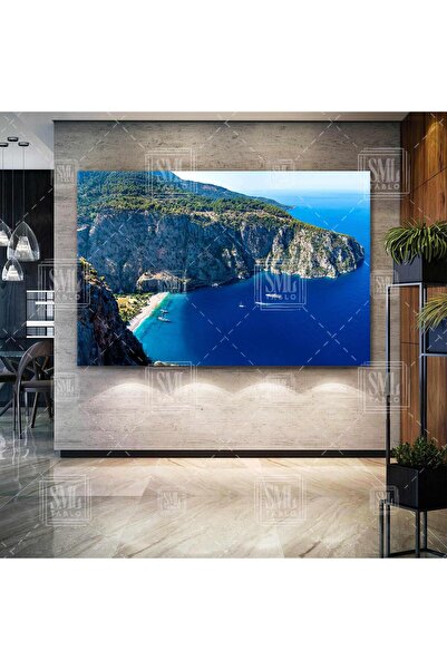 SML TABLO Kelebekler Vadisi Muğla Fethiye Doğa Manzara Deniz Sahil Dağlar Yat...