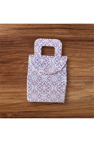 Mu Art Ahşap Mrt Bag Heart Patterned Box Candy Box Henna Box Turkish Delight Box 25 Pieces Art 871301