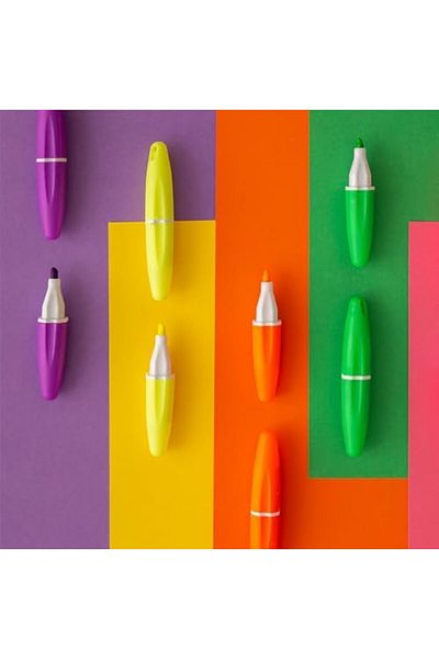 LUXE Pen Mr 6Li Highlighter Pink Sun Lxshp 1055529