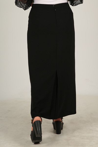 Butik Hijab Large Size Oversize Closed Slit Lined Portoriko Mother Skirt