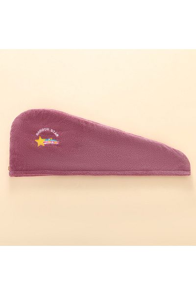 Choice Purple Women Soft Microfiber Towels Shower Cap Towel Bath Hats for Women Dry Hair Cap Quick Drying S
