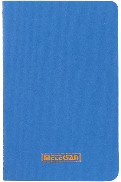 STOREMAX Sbl Notes 9X14 cm Thread Stitched Notebook with Paperboard Cover, 24 Sheets, Plain, Navy Blue Sblshp 1064356