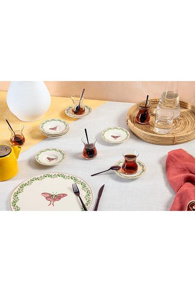 LUXE Mirroring 12 Piece Tea Set for 6 Lxshp 1055529