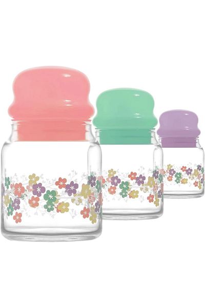 LUXE Spring Pastel 3-Piece Jar Lxshp 1055529