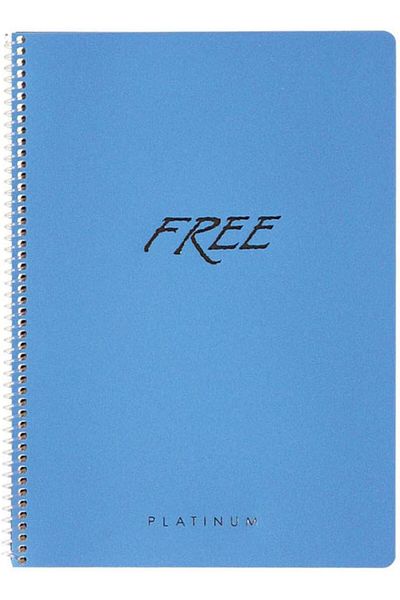 STOREMAX Sbl Color A4 Striped 80 Yp. Free Platinum School Notebook with Pp Cover Spirals Sblshp 1064356