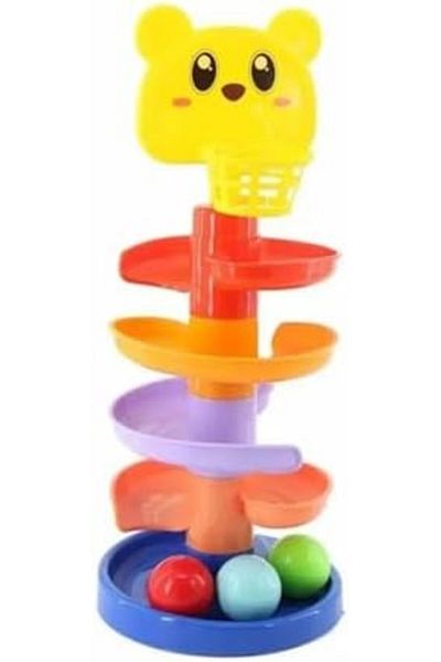 STOREMAX Ezg Toy Rainbow Tower Game 0-3 Years Old Newborn Educational Tutorial Developmental Toys B