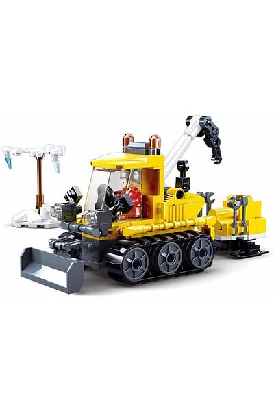 STOREMAX Ezg Town Toy Snow Rescue Vehicle Construction Set, 145 Pieces Ezsnshop 1065757