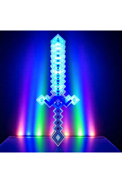 Kuzey VIP YÜKSEK KALİTE SESLİ MAVİ LED IŞIKLI KILIÇ MAVİ PİXEL KILIÇ IŞIKLI M...