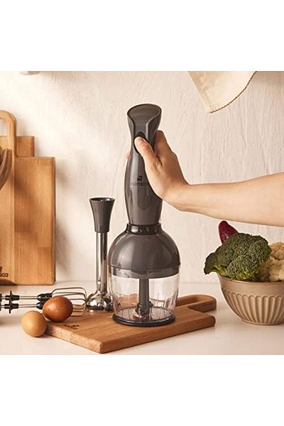 STOREMAX Elz Profoodmix 1000W 3 Blender Set, Space Gray Frntr 1127478