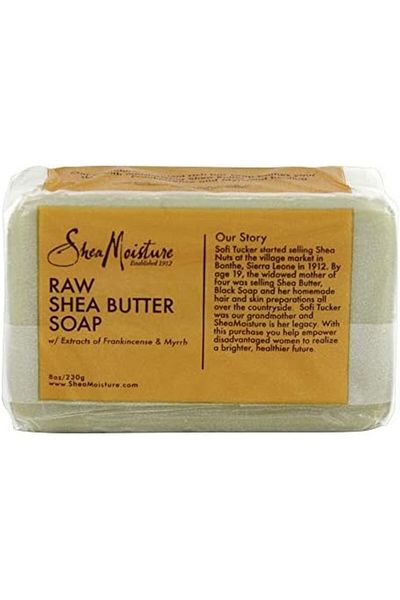 Shea Moisture Raw Butter Bar Soap, 8 Ounce, Pack Of 2