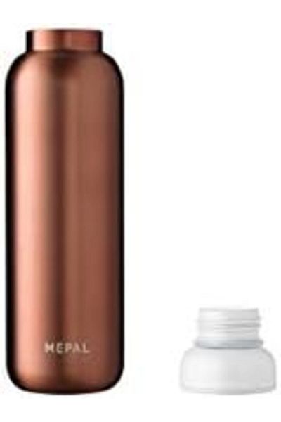 STOREMAX Elz Thermo Ellipse 500 ml Rose Gold – Keeps Beverages Cold or Hot for a Long Time – with Rust
