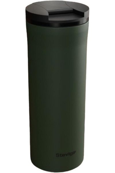 Mu Art Ahşap Mrt 2 Go Stainless Steel Thermos Cup 400 ml Trl Mug Green St-204 Art 871301
