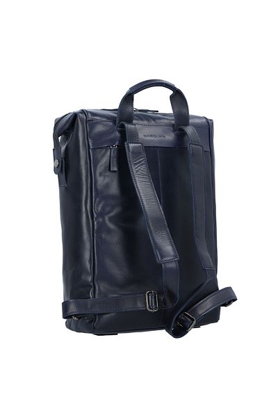 Harold's Rucsac Caugio Daypack din piele, compartiment pentru laptop de 39 cm