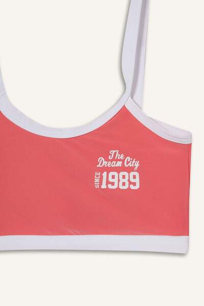 DeFacto Σετ μπικίνι με στάμπα για κορίτσι E0013A825HS