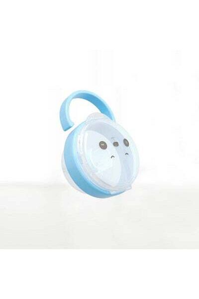 HALAMODO Transparent Cartoon Appease PP Panda Pacifier Storage Box