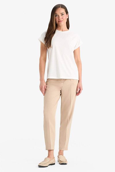 DeFacto Crew Neck Basic Plain Short Sleeve T-Shirt F4830Ax25Sm