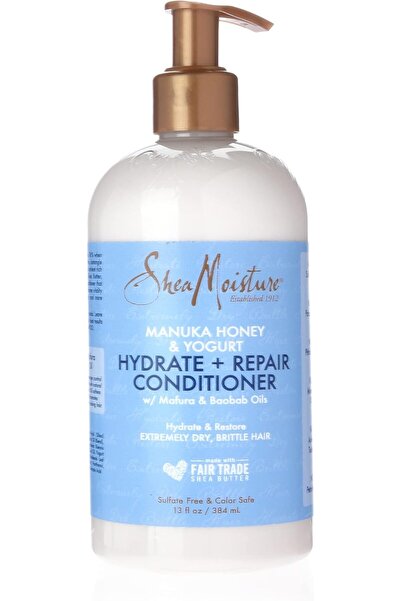 Shea Moisture بلسم شيا مويستشر بعسل مانوكا والزبادي لترطيب وإصلاح الشعر