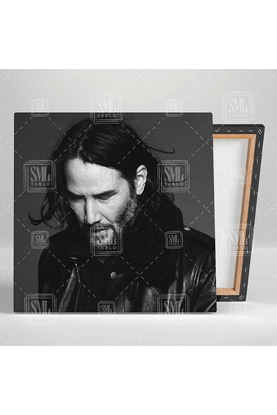 SML TABLO Keanu Reeves Μύθος Χόλιγουντ ηθοποιός John Wick Κατακόρυφη ζωγραφική σε καμβά