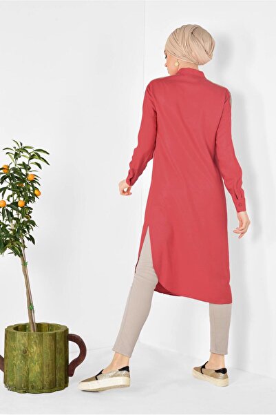 Alvina Sequined Shoulder Detailed Tunic 4348