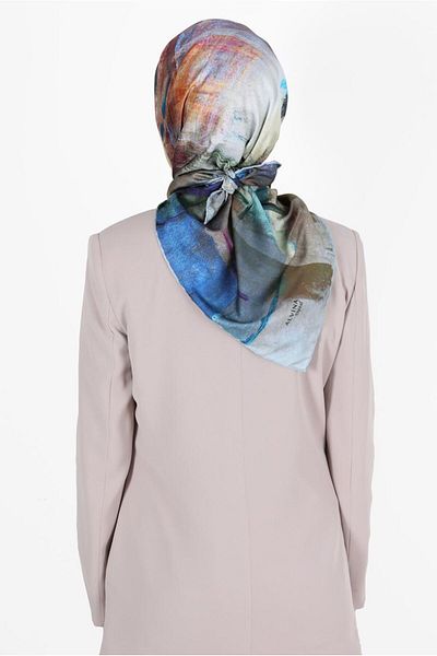Alvina EșARFĂ DIGITAL TWILL ALVINA 8100