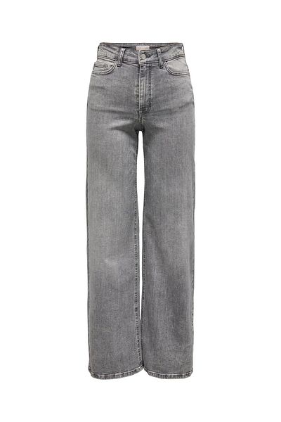 JDY Jeans mit weitem Bein JDYFELINA-FINA Hohe Taille Weiter Beinschnitt Jeans