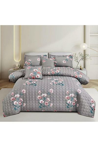 mingle Double-sided summer compressed quilt set, 230*250, 6-piece system