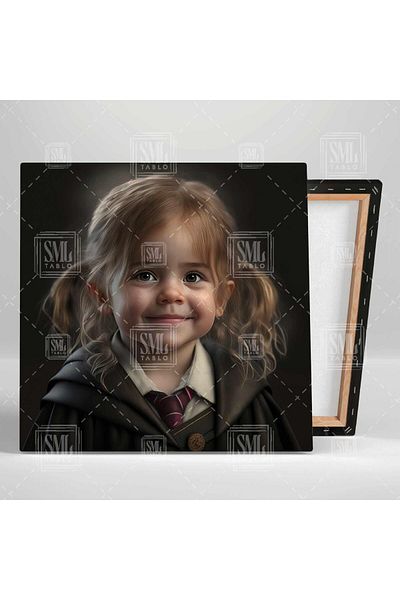 SML TABLO Hermione Granger Harry Potter Magician Copilărie Drăguț Combinație Triplă Set de 3 Picturi pe pânză
