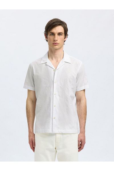 Selected Homme Kurzarmhemd 100% Baumwoll