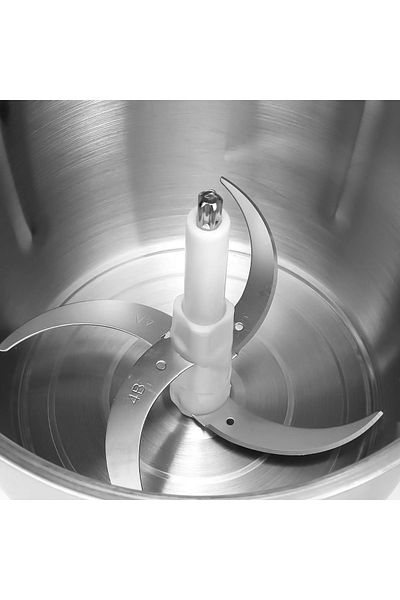 SOKANY Sk-7015 Electric Chopper, 4 Stainless Steel Blades, 800 W, 4.5l, Stainless Steel Container