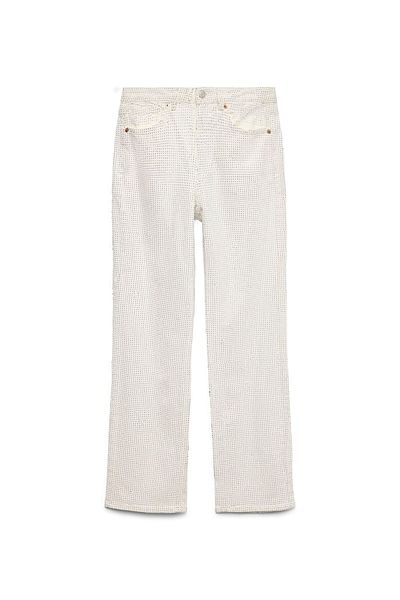Vero Moda Weit geschnitten VMTESSA Hohe Taille Weiter Beinschnitt Jeans