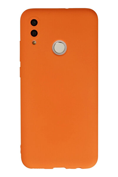 NewFace حافظة هواوي بي سمارت 2019 نانو من الداخل سيليكون مخملي - برتقالي 1491...