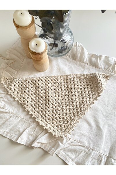 Nil Aksesuarları Knitted Triangle Bandana