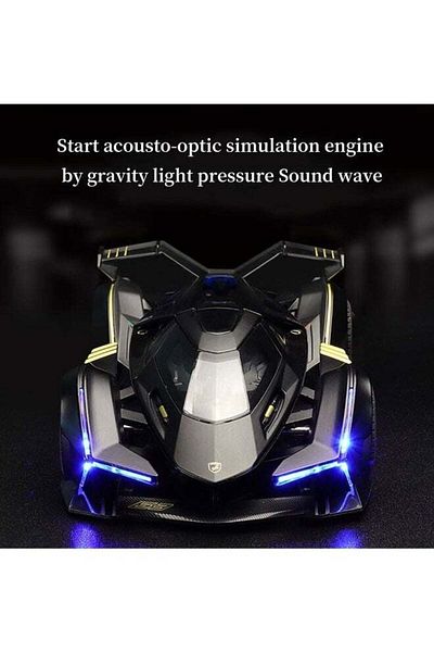 Yelajoy V12 Alloy Toy Car,with Lights & Speakers,Delicate & Vivid,for Birthday,Holiday,Gifts for Kids