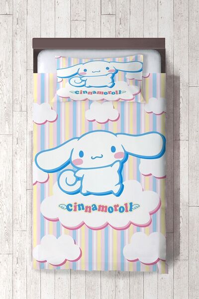 dekomingo مفرش سرير لغرفة الأطفال والرضع من سينامورول