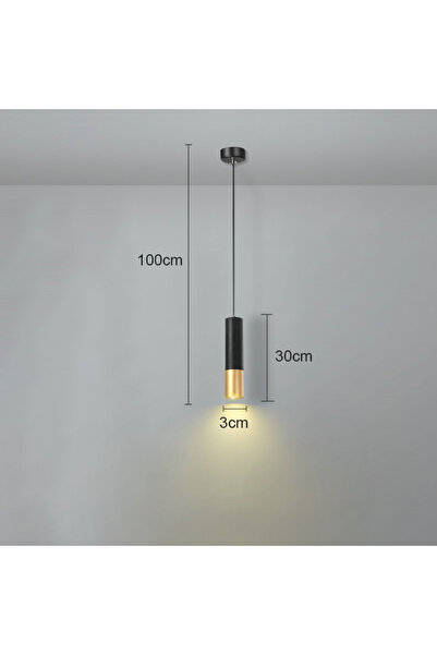 Choice1 3 light color Black B style Nordic LED Pendant Light Hanging Lamps Interior Lighting Home Bedside Li