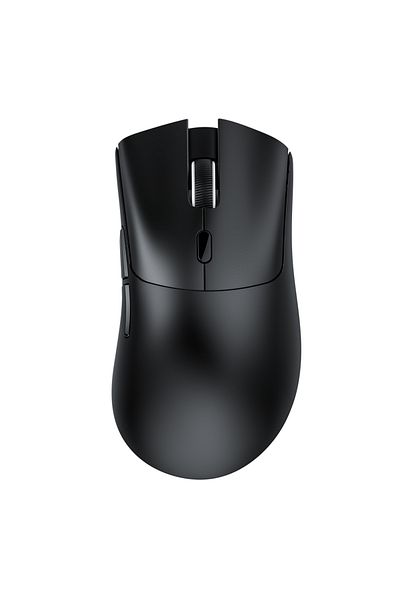 Choice ماوس ألعاب لاسلكي Black Attack Shark R1، paw3311 بدقة 18000 نقطة في البوصة، ماوس ماكرو بلوتوث