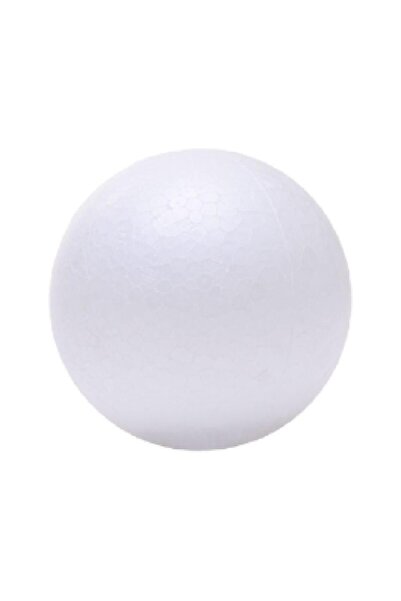Puti Strafor Köpük Top 12 cm 1 Adet (KOD : 4803)
