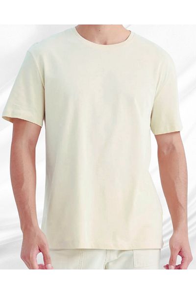 VERSCOVE New Regular Fit Crew Neck Basic Plain Short Sleeve T-Shirt