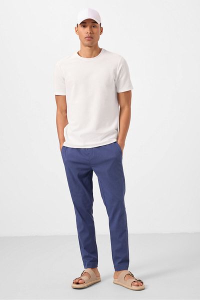 TOMMY LIFE Ανδρικό παντελόνι Chino Standard Fit Woven Light εύκαμπτο - 82179